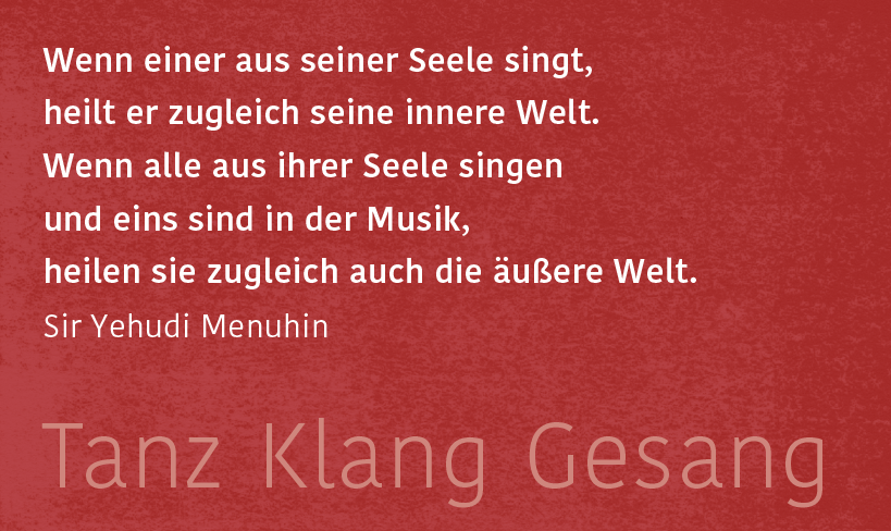 Tanz - Klang - Gesang - Zapf Gabriele